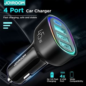 Joyroom 45W 4 ports Car Charger