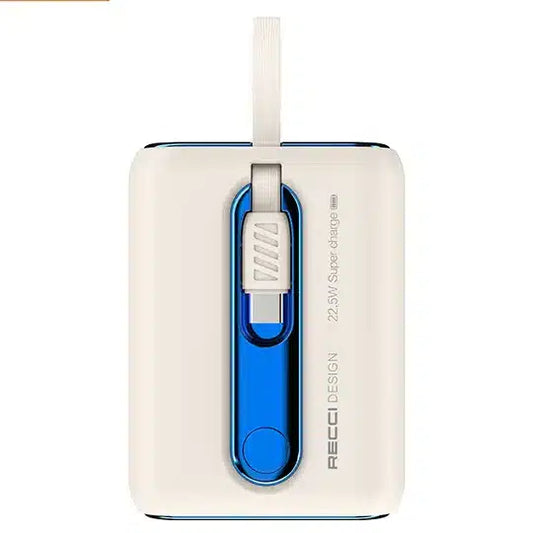 Recci Dual Cable Fast Charging Power Bank 10000mAh
