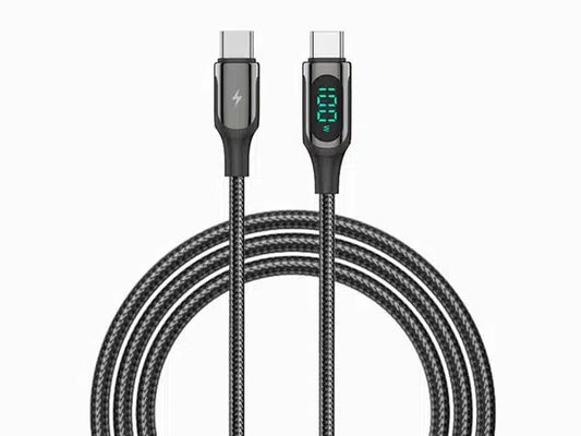RECCI LED Date Cable GHOST 100 watt (Type-C TO Type-C)