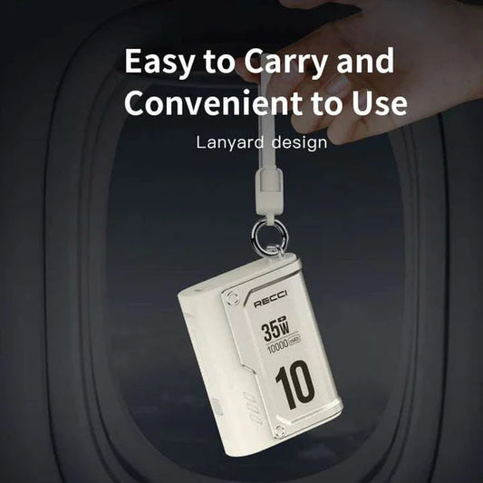 باور بانك صغير من ريتشي 35 واط، 10000 مللي أمبير