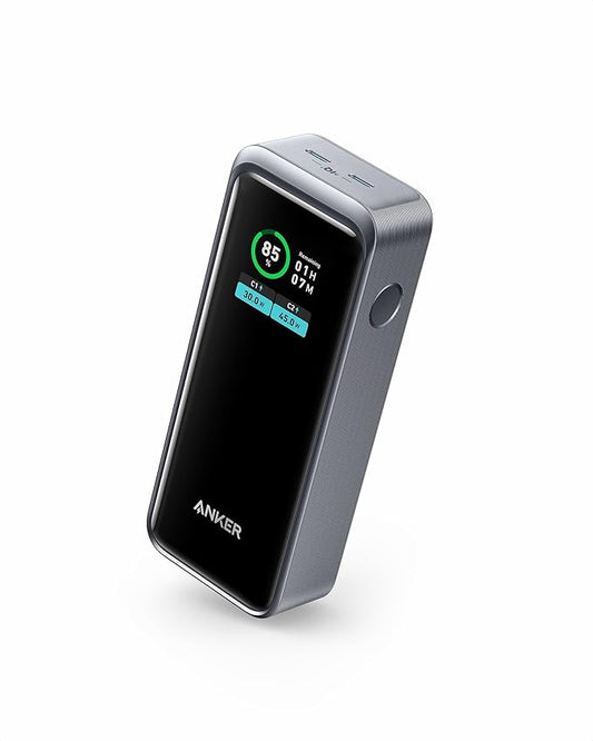 Anker Prime Power Bank, 12,000mAh 2-Port Portable Charger with 130W Output