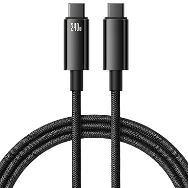 ldnio Robust 240W Super Fast Cable type c to type c cable 1m