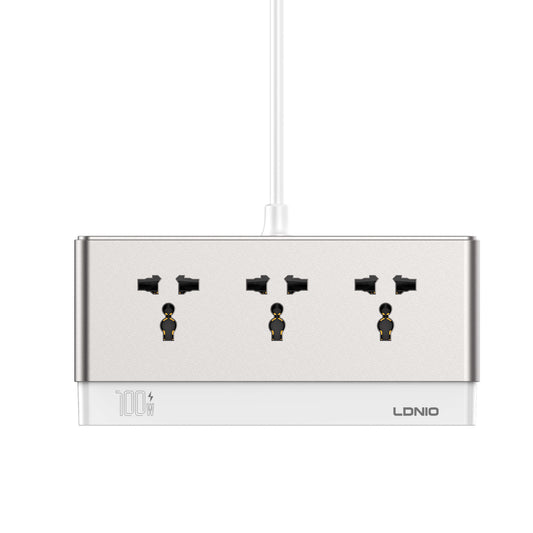 LDNIO SC3 100W GaN Desktop Power Strip side view