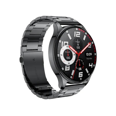 Amazfit Pop 3R Smart Watch With 1.43" 3.6 Cm AMOLED Display, BT Calling and AI Voice Assistance (Limited Classic Edition) - Metallic Black