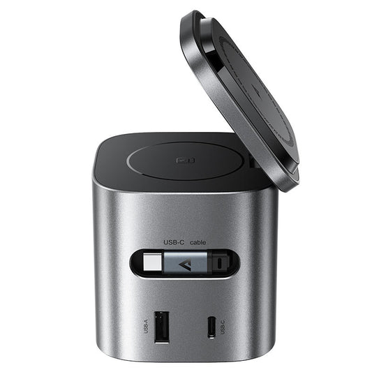 ACEFAST Z9 retractable USB-C cable and ports