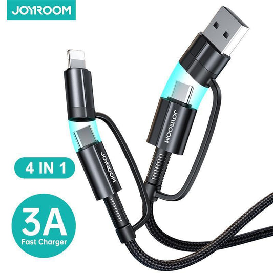 joyroom 4 iN 1 fast charging data cable