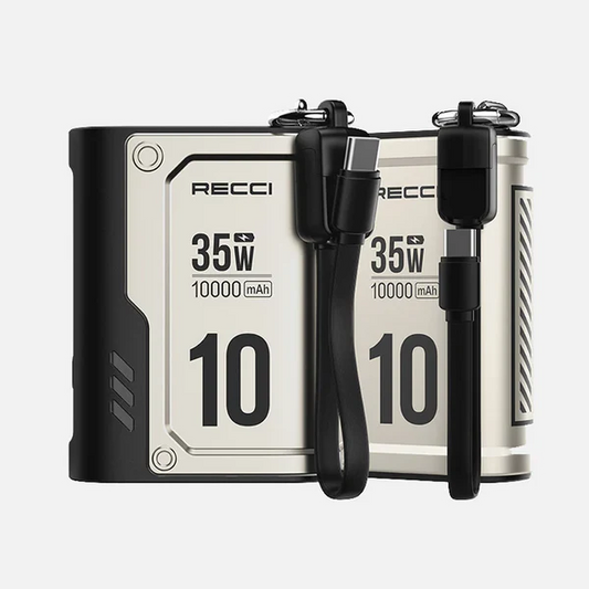 Recci 35w mini powerbank 10000 mAh