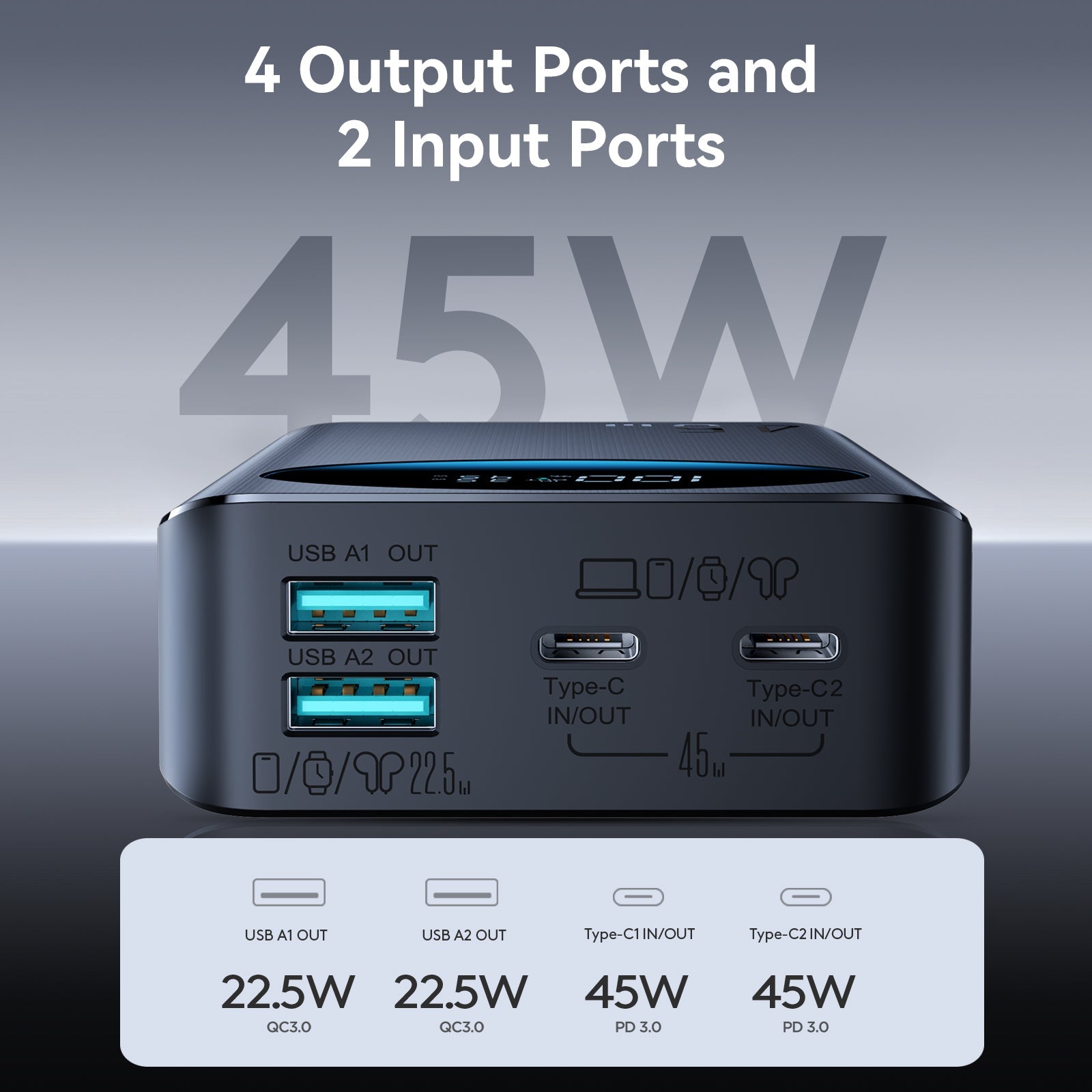 JOYROOM JR-PBF02 Pro multi-device charging