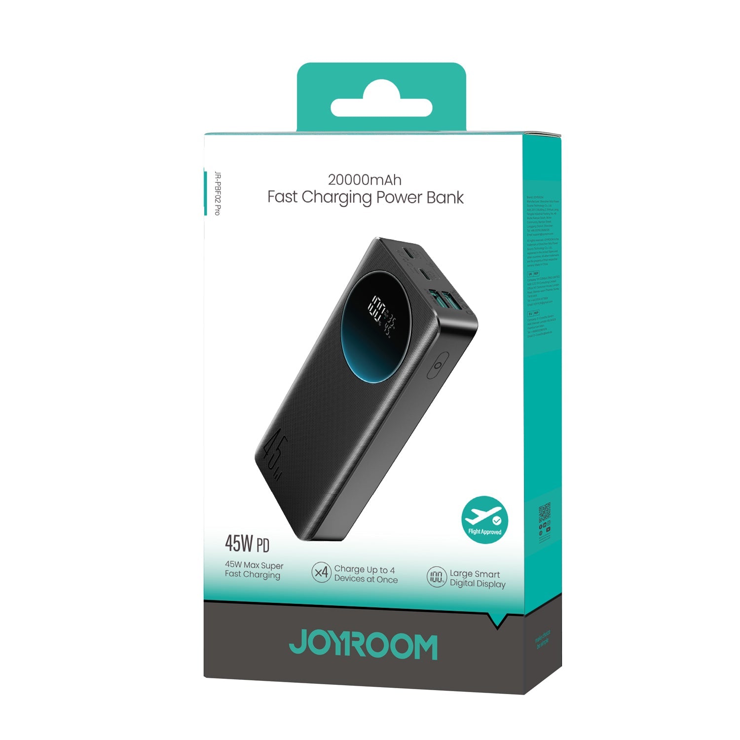 JOYROOM JR-PBF02 Pro 45W fast charging