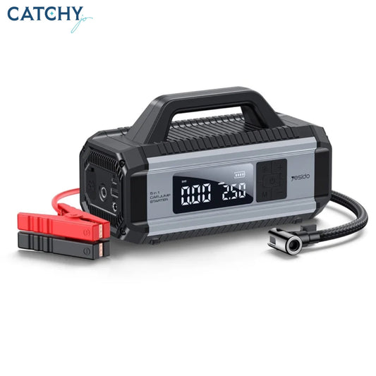 Yesido VC13 5-in-1 Jump Starter with Air Compressor