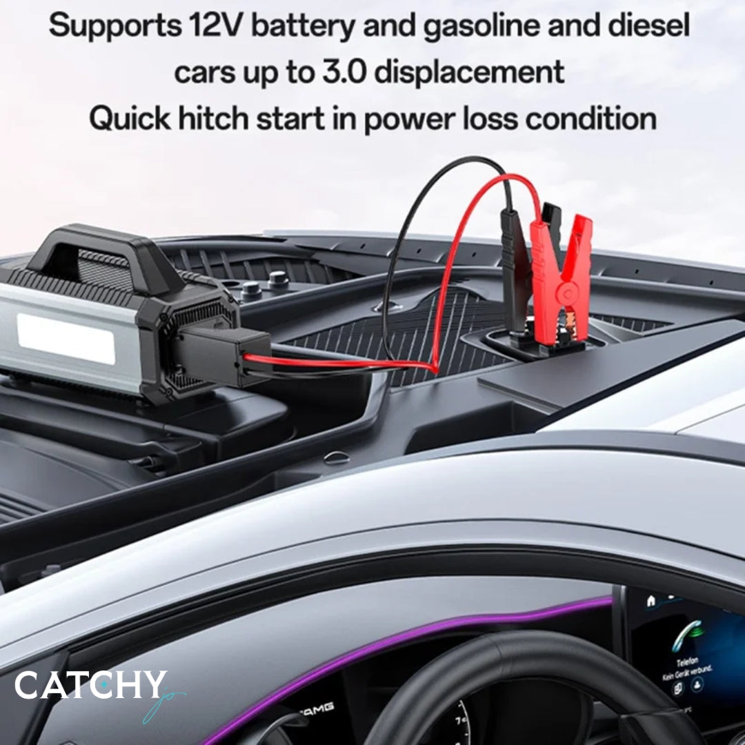 Yesido VC13 5-in-1 Jump Starter with Air Compressor
