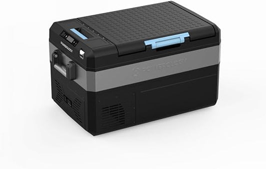 Powerology Portable Fridge 55L with smart app