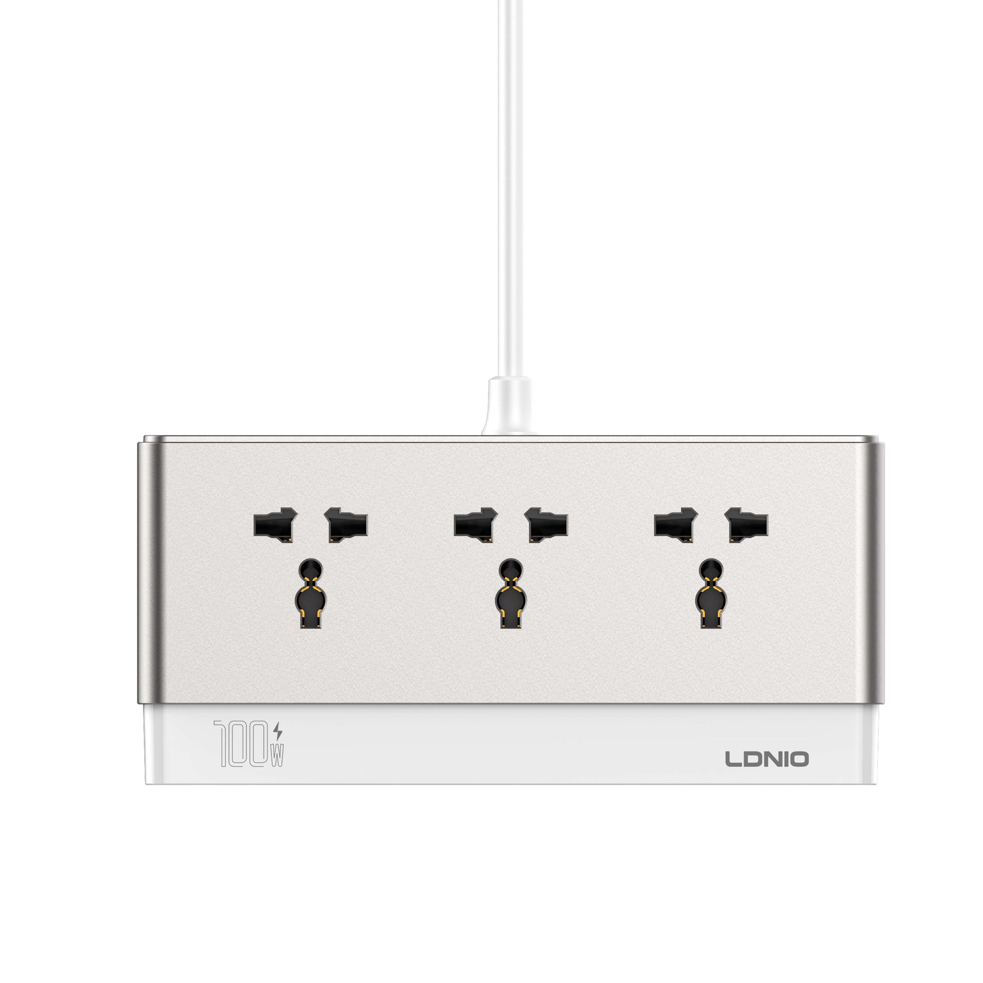 LDNIO SC3 100W GaN Desktop Power Strip side view