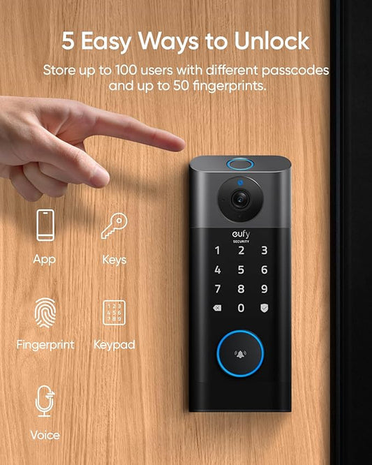 Eufy Security S330 Video Smart Lock