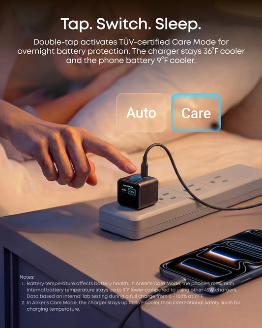 anker 45w ai charger 1 year warranty