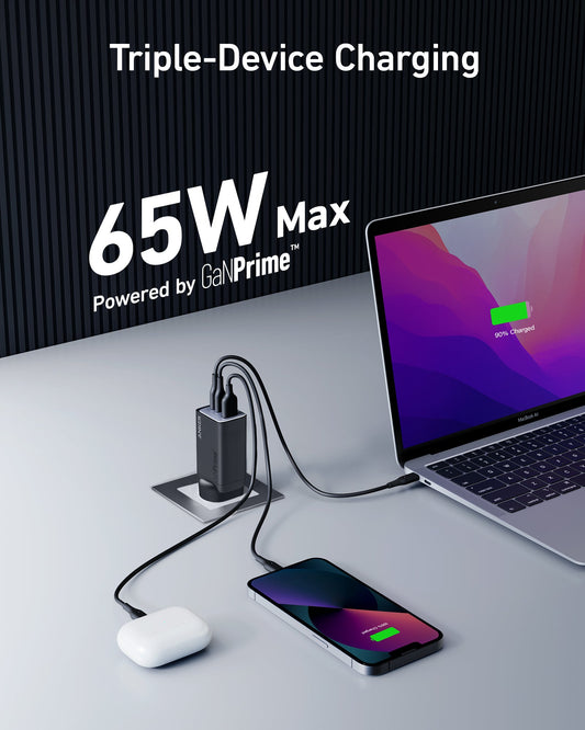 Anker 735 GaNPrime 65W - 3 Ports