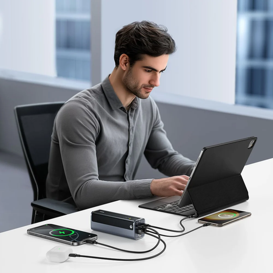 Baseus EnerGeek GP12 | 145W 20800mAh Power Bank with Smart Display