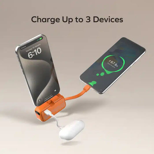 momax Power Mini 3-in-1 Power Bank 5000mAh