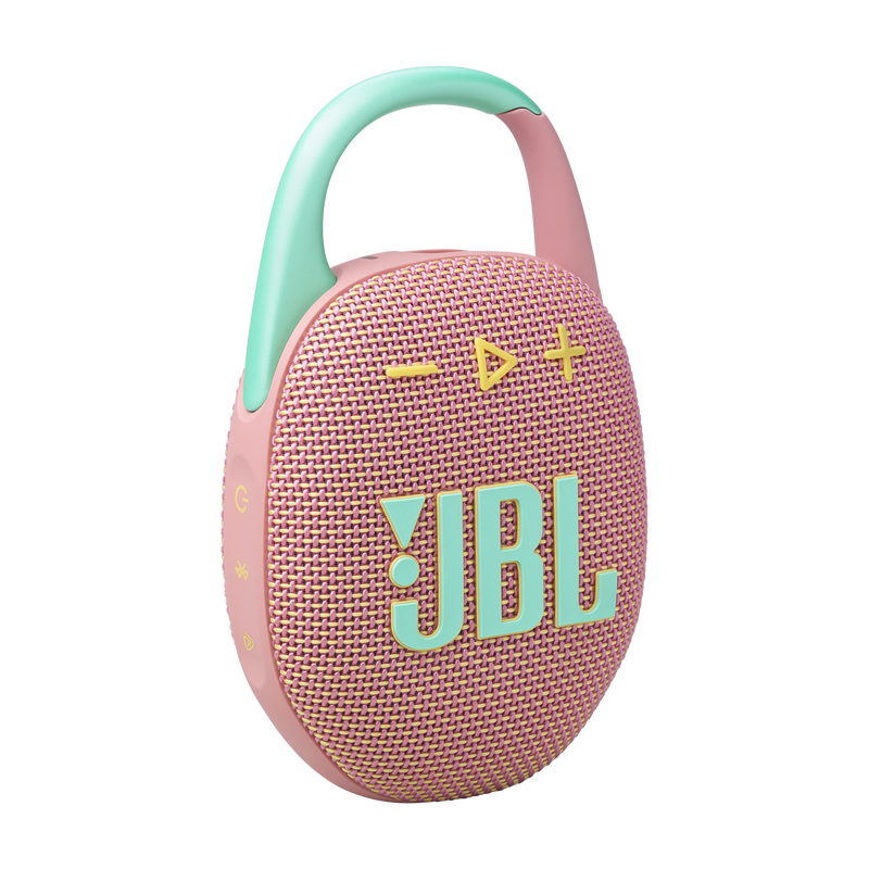 JBL Clip 5 Bluetooth Speaker - Pink