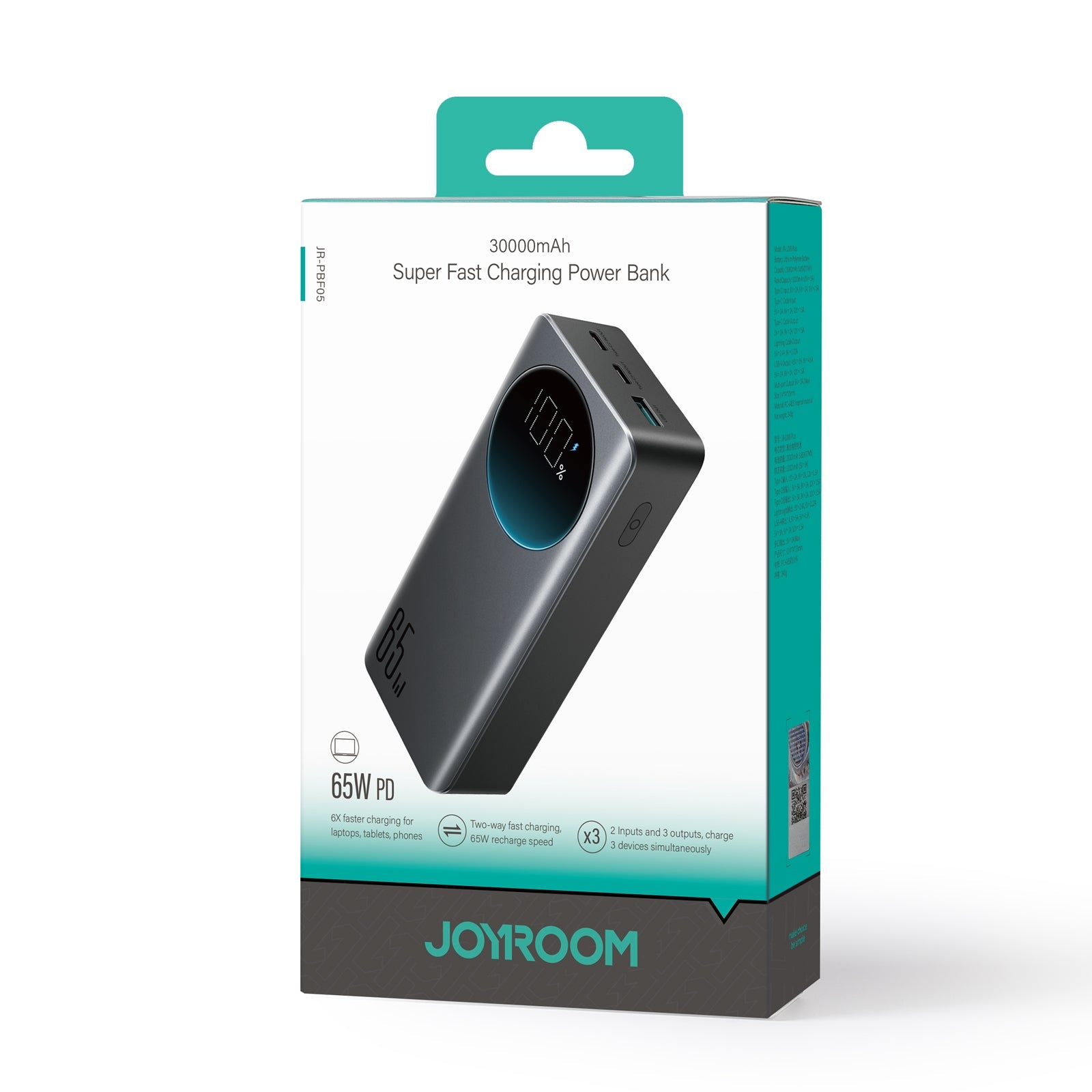 Joyroom JR-PBF05 65W Power Bank 30000mAh - lifestyle