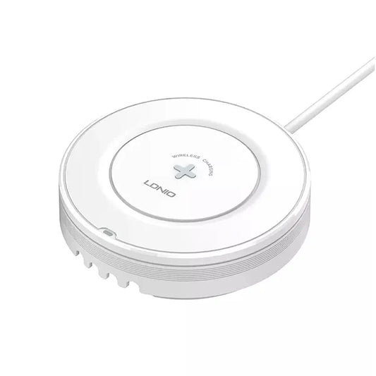 LDNIO Desktop Wireless Charger, 4 Ports, White - AW003