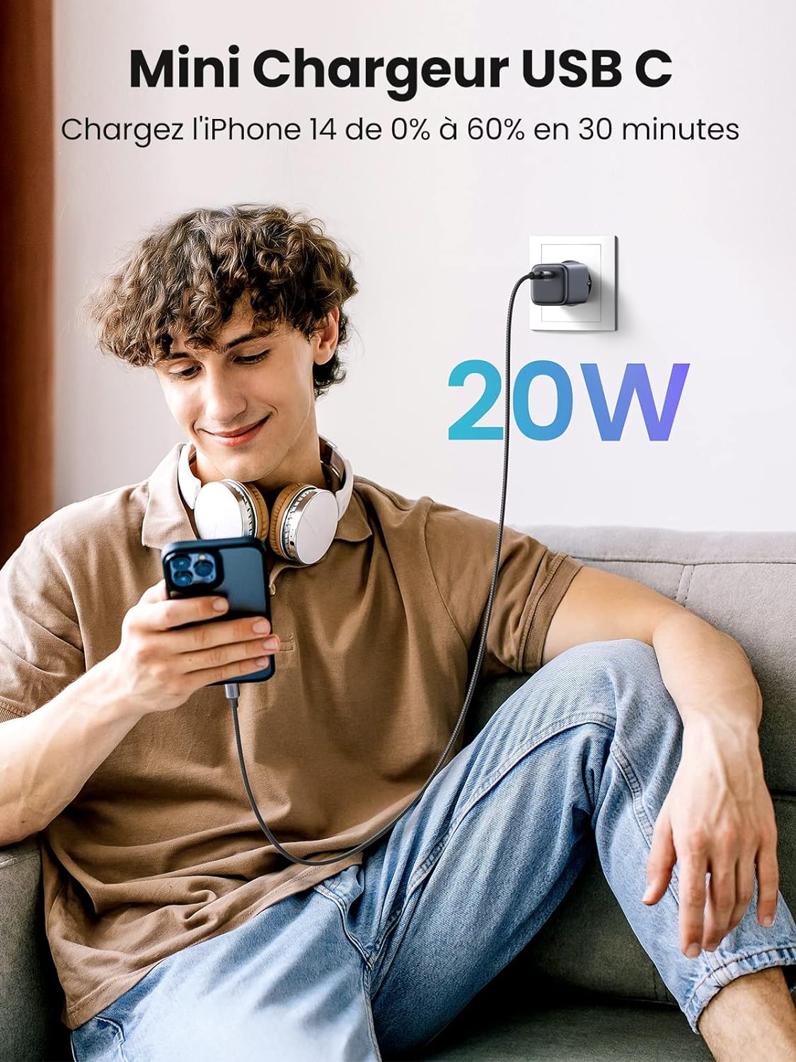 UGREEN 20W Charger EU Plug pins