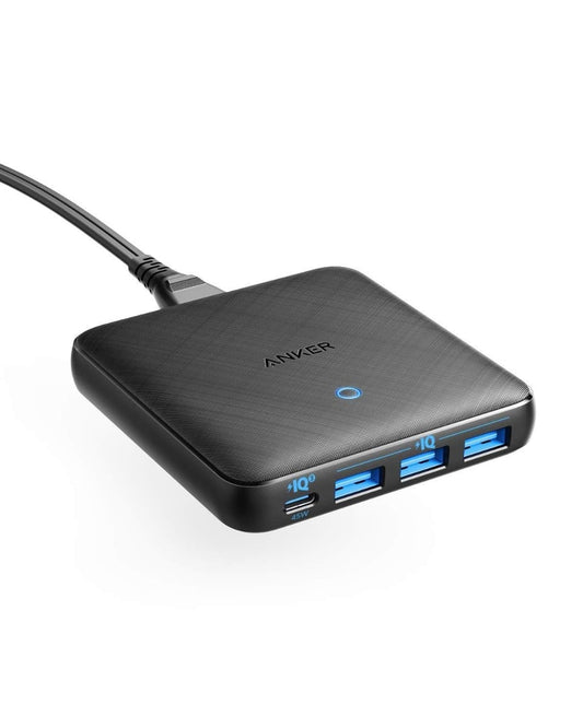 Anker PowerPort Atom III Slim 4 Ports, Black