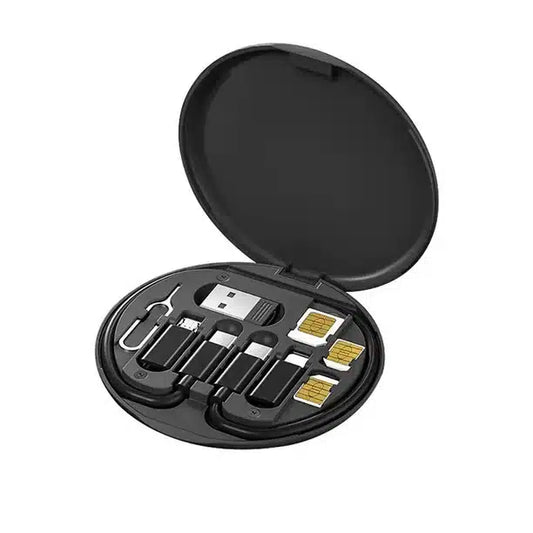 YESIDO 6in1 Charging Data Cable Storage Box