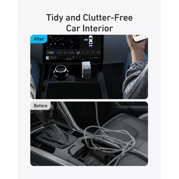 Anker Nano 75W Car Charger ports
