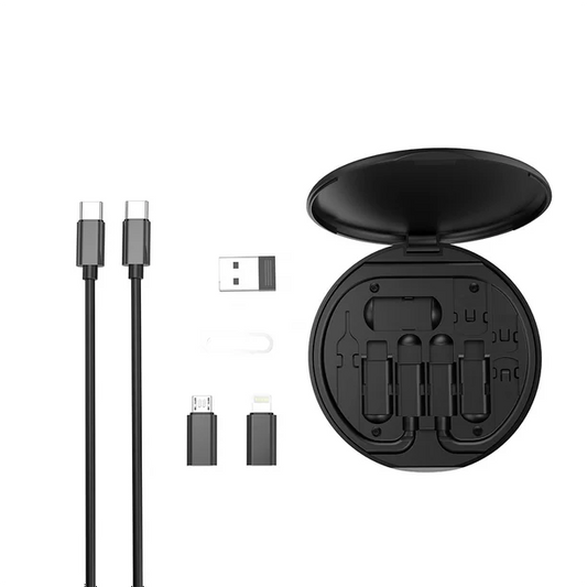 YESIDO 6in1 Charging Data Cable Storage Box