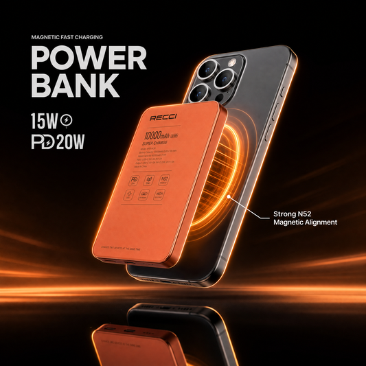 Recci  MagSafe Magnetic Power Bank 20w