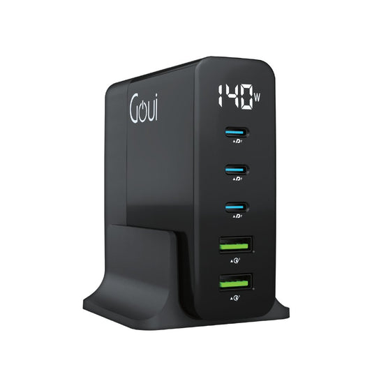 Goui - Gan 140W 5 Ports Desktop Charger