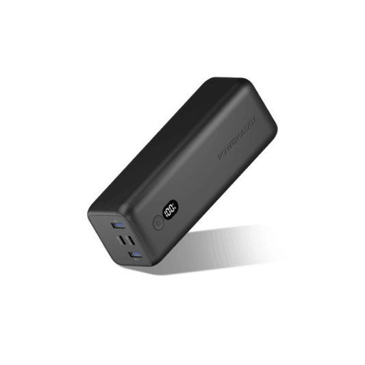 Powerology Onyx 30000mAh Dual USB-C 100W Power Bank