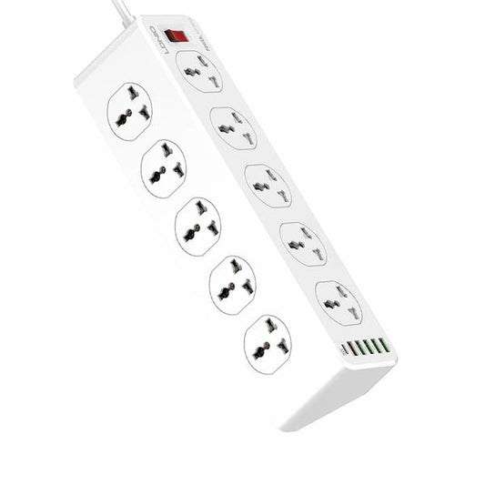 Ldnio Power Strip 10 Power Socket 6 USB  2500W