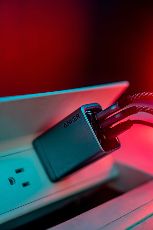 Anker Prime Charger GAN 100W Multi-Device Fast Charger - A2688641 - Black