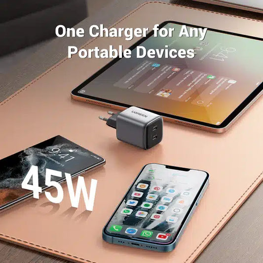 UGREEN Nexode 45W Charger EU (Space Gray)