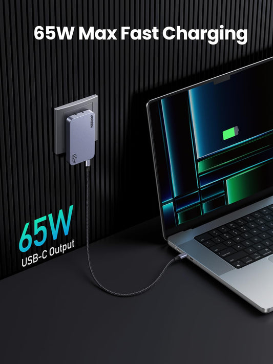 65W Slim Ultra-Thin GaN Charger